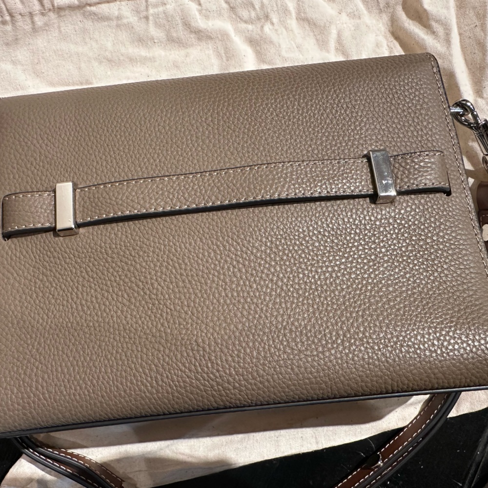 Tory Burch Lee Radziwill shoulder bag, Wild Mashroom - Picture 15 of 17